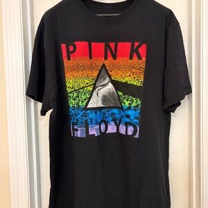 Pink Floyd Men's T Shirt 2XL Psychedelic Music Prism The Dark Side Of The Moon